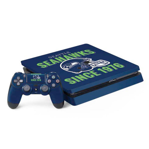 NFL Seattle Seahawks Helmet PS4 Slim Bundle Skin